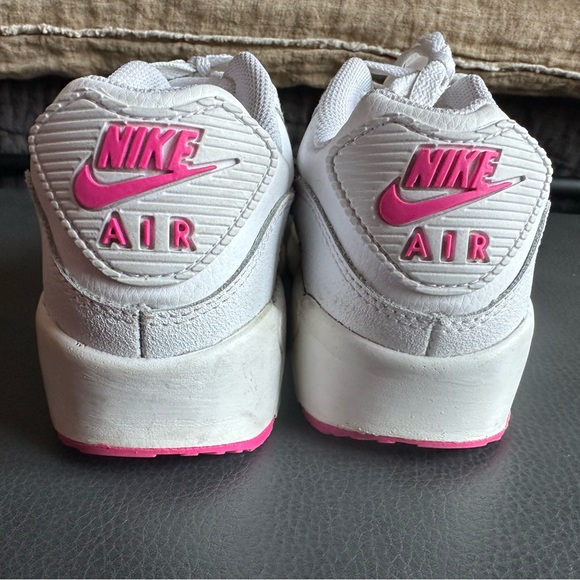 White and Pink Nike Airmax Sneakers - Picture 4 of 8